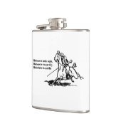 光旅団引用文イラストレーション フラスク (左)