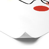 光春型季節色分析芸術 ポスター (角)