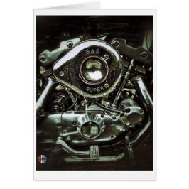 光沢があるエンジンカード