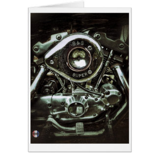 光沢があるエンジンカード