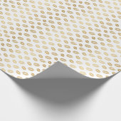 光沢があるキス ラッピングペーパー (角)