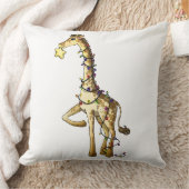 光沢があるキリン クッション (ブランケット)