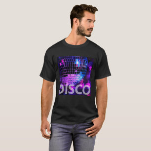 光沢があるディスコの球 Tシャツ