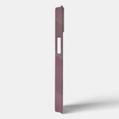 光沢があるモダンのチェック模様の金属のピンク Case-Mate iPhoneケース (裏面 / 右)