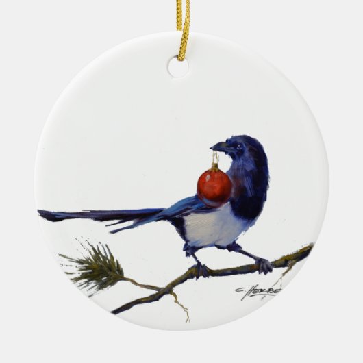 光沢がある事 セラミックオーナメント (正面)