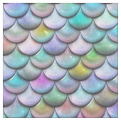光沢がある光沢のあるpearlescent多彩な人魚のスケール ファブリック (クローズアップ)