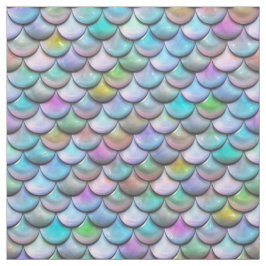 光沢がある光沢のあるpearlescent多彩な人魚のスケール ファブリック