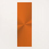 光沢がある効果の錆ついたオレンジ ヨガマット (裏面)