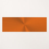 光沢がある効果の錆ついたオレンジ ヨガマット (正面(横))