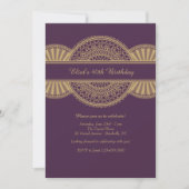 光沢がある招待状 招待状 (正面)