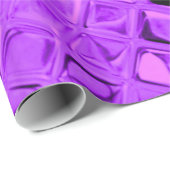 光沢がある金属紫色の紫色のダイヤモンドの蛇紋岩 ラッピングペーパー (ロールコーナー)