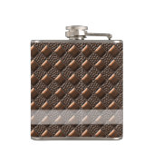 光沢がある銅 フラスク (裏面)