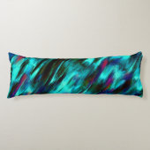 光沢が青からシアノまで染色され、赤みを帯びた斑点d ボディピロー (正面)