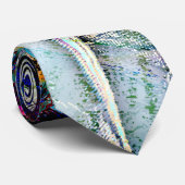 光沢と暗いtouchでデジタルスクラッチの混乱 ネクタイ (ロール)