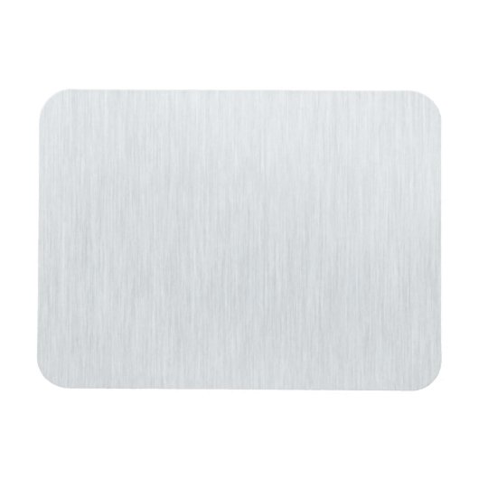 光沢のあるアルミニウム マグネット (横)