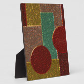 光沢のあるエミリーパターン フォトプラーク (側面)