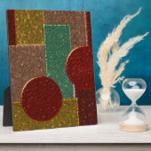 光沢のあるエミリーパターン フォトプラーク (側面)