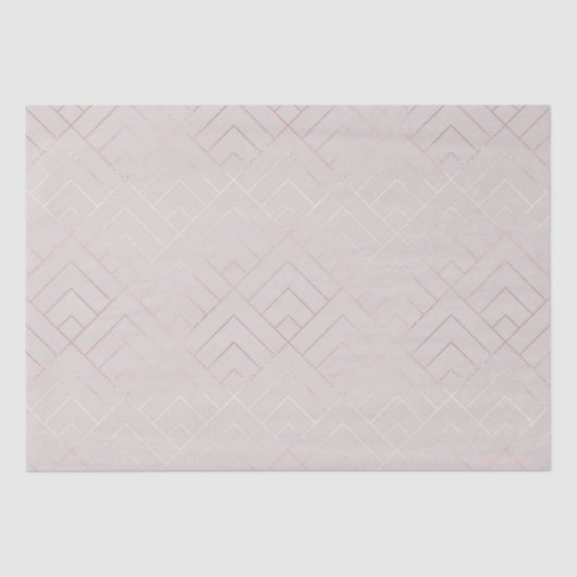 光沢のあるエレガント抽象芸術パターン 薄葉紙 (正面)