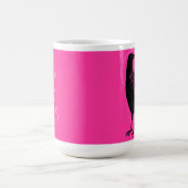 「光沢のあるオブジェクトのみ」とカラスは言う コーヒーマグカップ (中央)