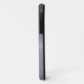 光沢のあるカッコいいラジアルスチールメタル Case-Mate iPhoneケース (裏面/左)