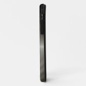 光沢のあるカッコいいラジアルスチールメタル Case-Mate iPhoneケース (裏面/左)