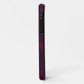 光沢のあるカッコいいラジアルスチールメタル Case-Mate iPhoneケース (裏面/左)