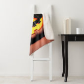 光沢のあるカボチャのハロウィーン シェルパブランケット (インサイチュ)