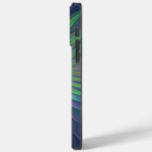 光沢のあるカラフルファンタジー花抽象芸術フラクタル芸術 Case-Mate iPhoneケース (裏面 / 左)