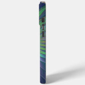 光沢のあるカラフルファンタジー花抽象芸術フラクタル芸術 Case-Mate iPhoneケース (裏面 / 左)