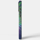 光沢のあるカラフルファンタジー花抽象芸術フラクタル芸術 Case-Mate iPhoneケース (裏面 / 左)