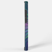 光沢のあるカラフルファンタジー花抽象芸術フラクタル芸術 SAMSUNG GALAXYケース (右側面)