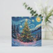 光沢のあるクリスマスツリー (スタンド正面)