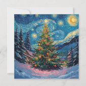 光沢のあるクリスマスツリー (正面)