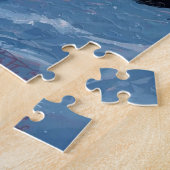 光沢のあるクリスマスツリー ジグソーパズル (側面)