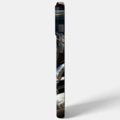 光沢のあるクロムを使用したヴィンテージカー Case-Mate iPhoneケース (裏面 / 左)