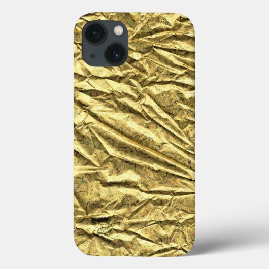光沢のあるゴールドのホイル iPhone ケース Case-Mate iPhoneケース (裏面)