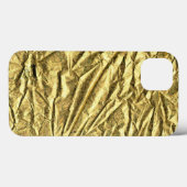 光沢のあるゴールドのホイル iPhone ケース Case-Mate iPhoneケース (裏面 (横))