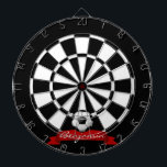 光沢のあるサッカーボール ダーツボード<br><div class="desc">世界、サッカーの美しいゲームで世界に最も人気があるなスポーツのためのあなたの愛を示して下さい。</div>