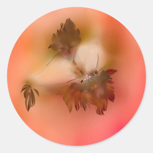 光沢のあるシール ラウンドシール (正面)