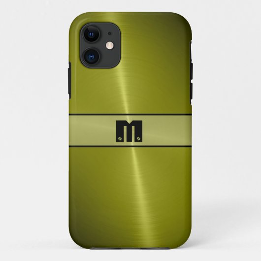 光沢のあるスクールテンレス鋼メタル6 Case-Mate iPhoneケース (裏面)