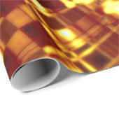 光沢のあるタータンチェック格子模様 ラッピングペーパー (ロールコーナー)