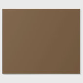 光沢のあるダークブラウンのラッピング紙 ラッピングペーパー (フラット)