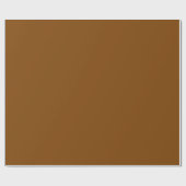 光沢のあるダークブラウンのラッピング紙 ラッピングペーパー (フラット)