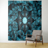 光沢のあるナイトスター…... タペストリー (インサイチュ)