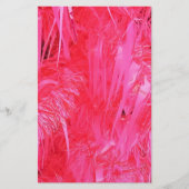 光沢のあるピンクのクリスマスツリー 便箋 (正面)