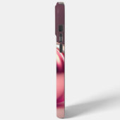 光沢のあるピンクカボチャ Case-Mate iPhoneケース (裏面 / 左)