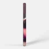 光沢のあるピンクカボチャ SAMSUNG GALAXYケース (右側面)