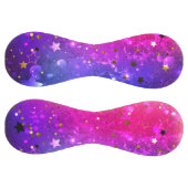 光沢のあるピンク色の背景 ソフトボール (パネル)