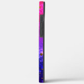 光沢のあるピンク色の背景 Case-Mate iPhoneケース (裏面 / 左)