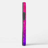 光沢のあるピンク色の背景 Case-Mate iPhoneケース (裏面 / 右)